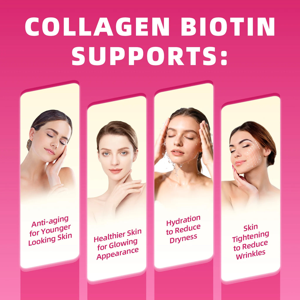 Hydrolyzed Collagen Gummies Biotin & Vitamin C 